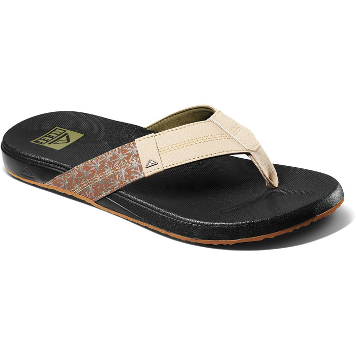 Mens cushioned sale flip flops